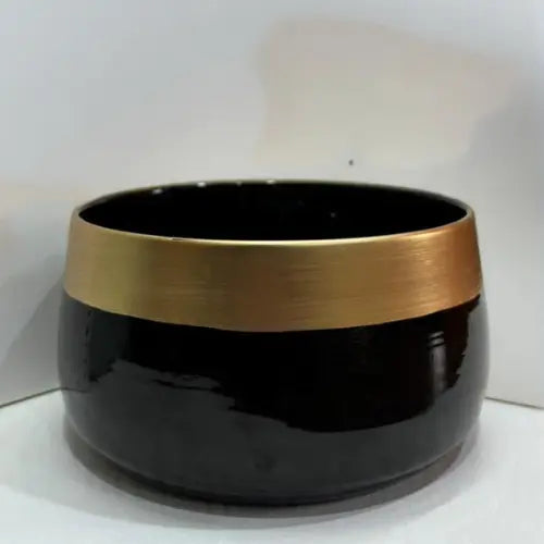 Black Metal Bowl