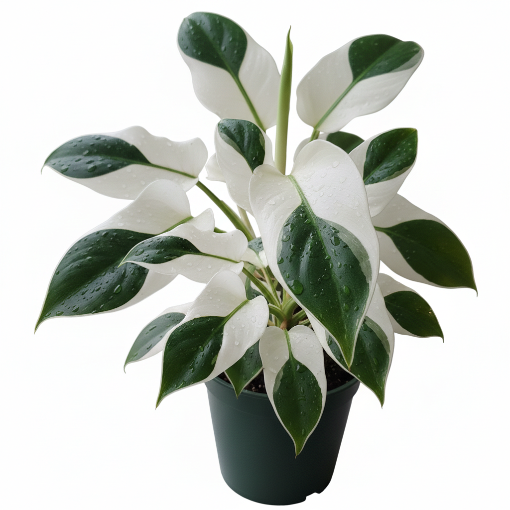 Philodendron White Princess Plant Sapling - The Mini Roots